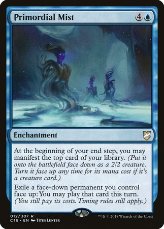 Primordial Mist [Commander 2018] | Dumpster Cat Games