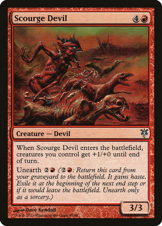 Scourge Devil [Duel Decks: Sorin vs. Tibalt] | Dumpster Cat Games