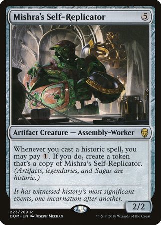 Mishra's Self-Replicator [Dominaria] | Dumpster Cat Games