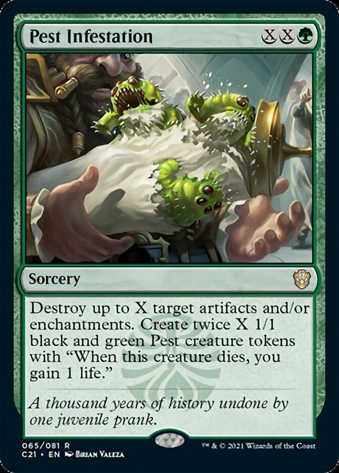Pest Infestation [Commander 2021] | Dumpster Cat Games