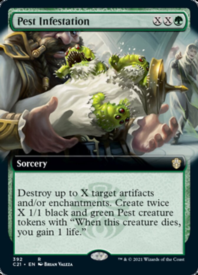 Pest Infestation (Extended) [Commander 2021] | Dumpster Cat Games