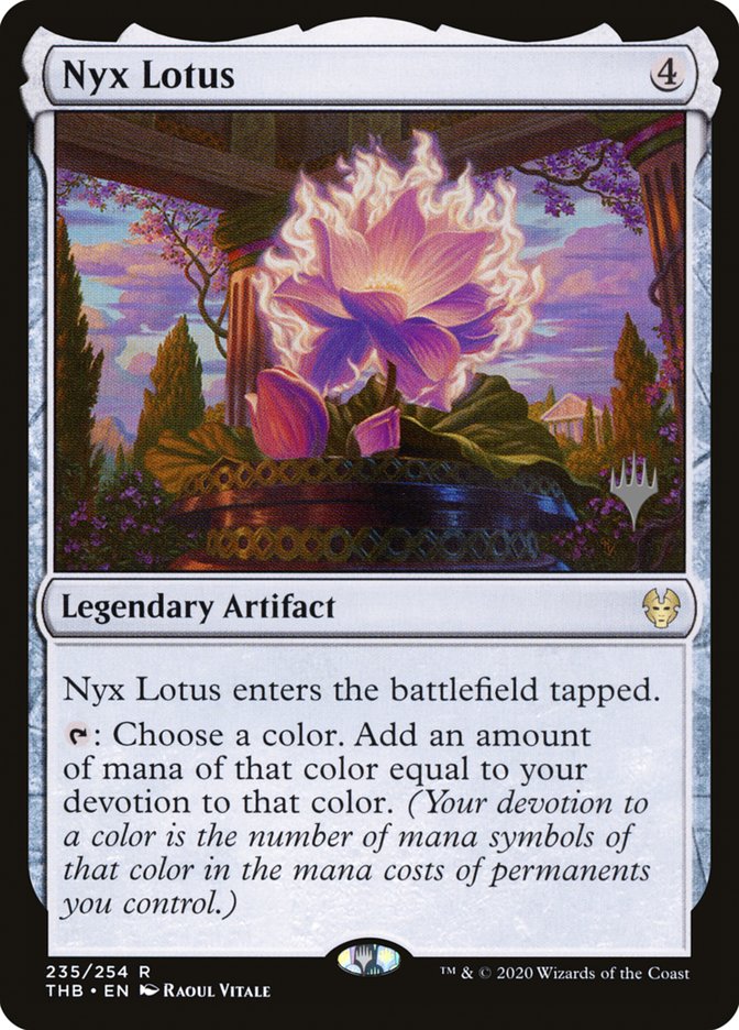 Nyx Lotus (Promo Pack) [Theros Beyond Death Promos] | Dumpster Cat Games