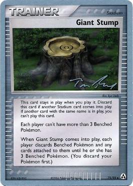 Giant Stump (75/92) (Legendary Ascent - Tom Roos) [World Championships 2007] | Dumpster Cat Games