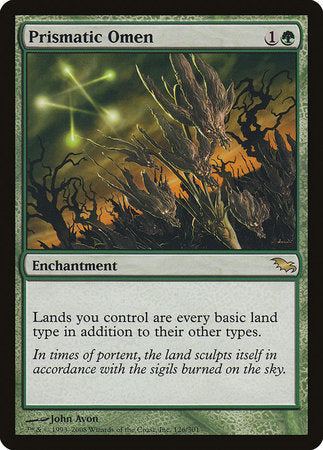 Prismatic Omen [Shadowmoor] | Dumpster Cat Games