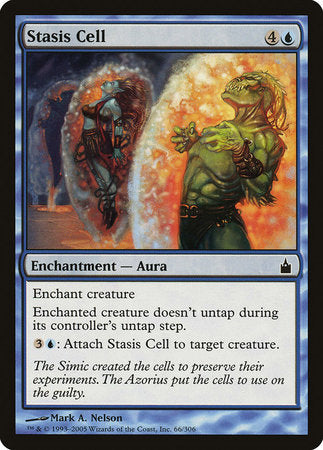 Stasis Cell [Ravnica: City of Guilds] | Dumpster Cat Games