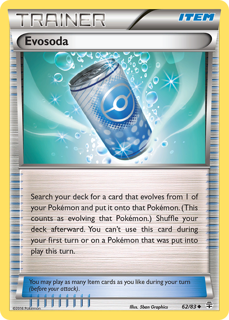 Evosoda (62/83) [XY: Generations] | Dumpster Cat Games