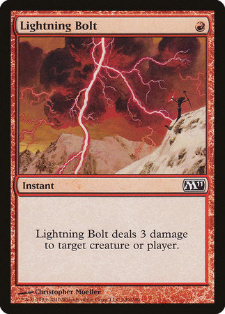Lightning Bolt [Magic 2011] | Dumpster Cat Games