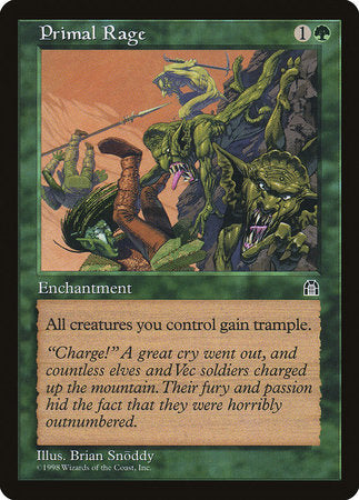 Primal Rage [Stronghold] | Dumpster Cat Games