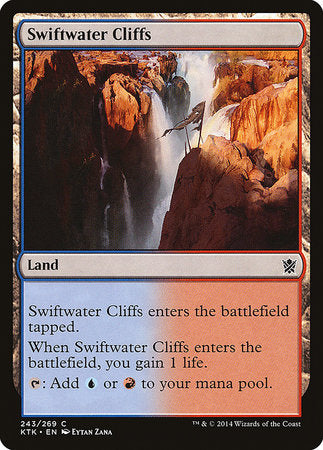Swiftwater Cliffs [Khans of Tarkir] | Dumpster Cat Games