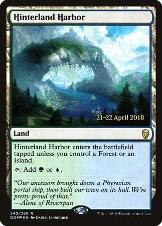 Hinterland Harbor [Dominaria Promos] | Dumpster Cat Games
