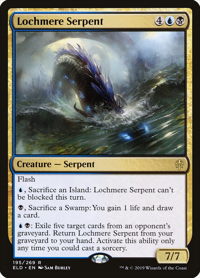 Lochmere Serpent [Throne of Eldraine] | Dumpster Cat Games