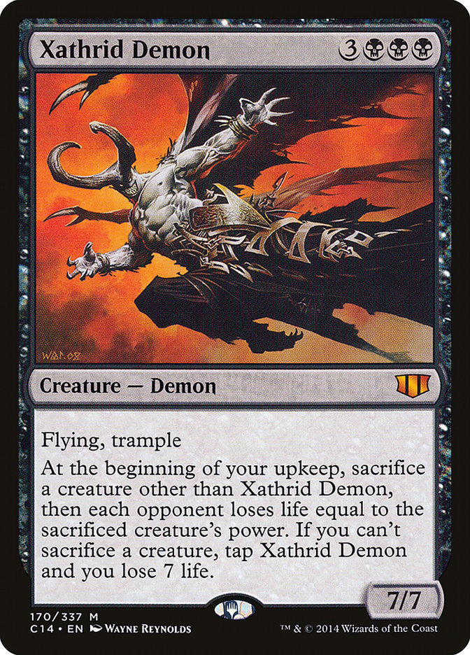 Xathrid Demon [Commander 2014] | Dumpster Cat Games