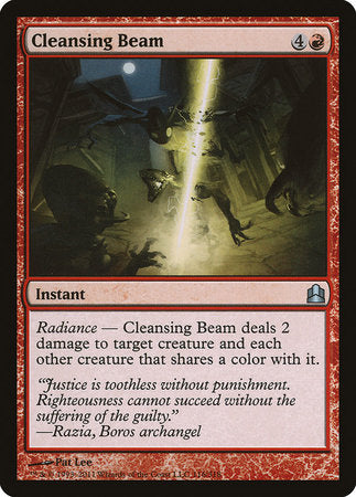Cleansing Beam [Commander 2011] | Dumpster Cat Games