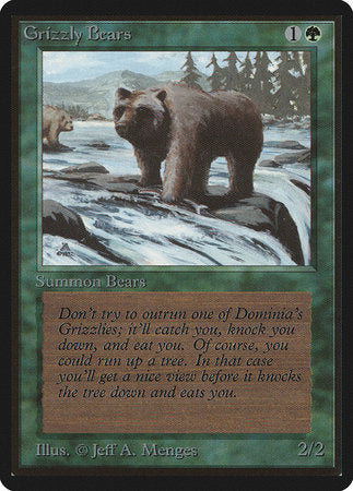 Grizzly Bears [Limited Edition Beta] | Dumpster Cat Games