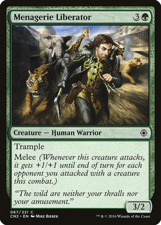 Menagerie Liberator [Conspiracy: Take the Crown] | Dumpster Cat Games
