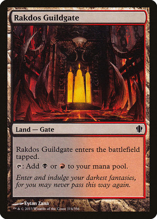 Rakdos Guildgate [Commander 2013] | Dumpster Cat Games