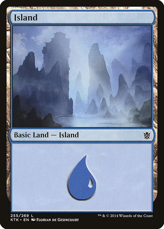 Island (255) [Khans of Tarkir] | Dumpster Cat Games