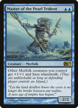 Master of the Pearl Trident [Magic 2013] | Dumpster Cat Games