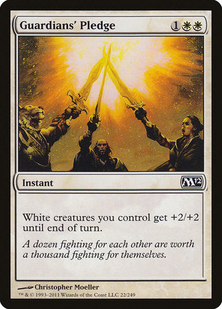 Guardians' Pledge [Magic 2012] | Dumpster Cat Games