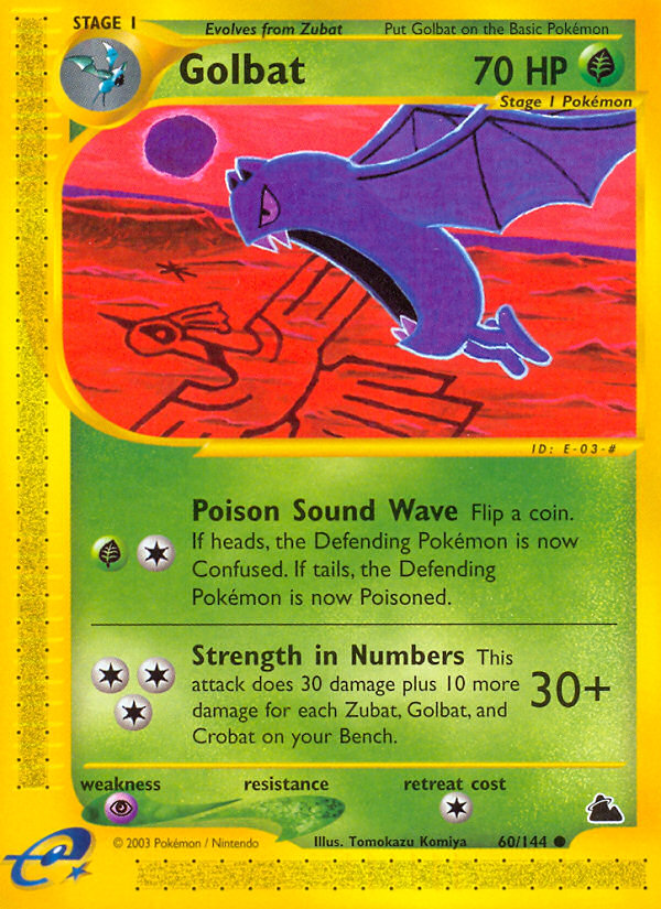 Golbat (60/144) [Skyridge] | Dumpster Cat Games
