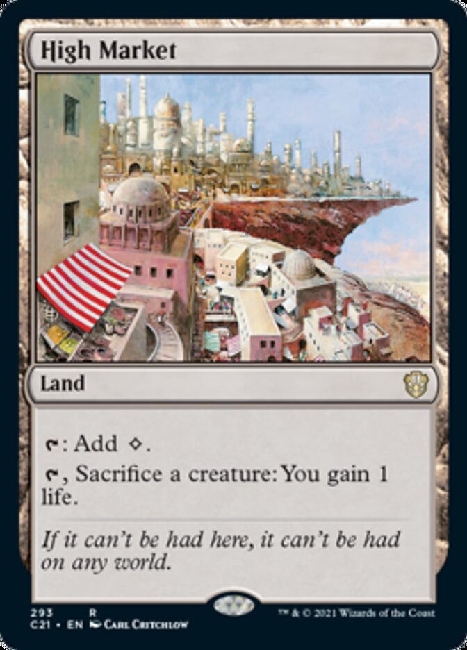 High Market [Commander 2021] | Dumpster Cat Games