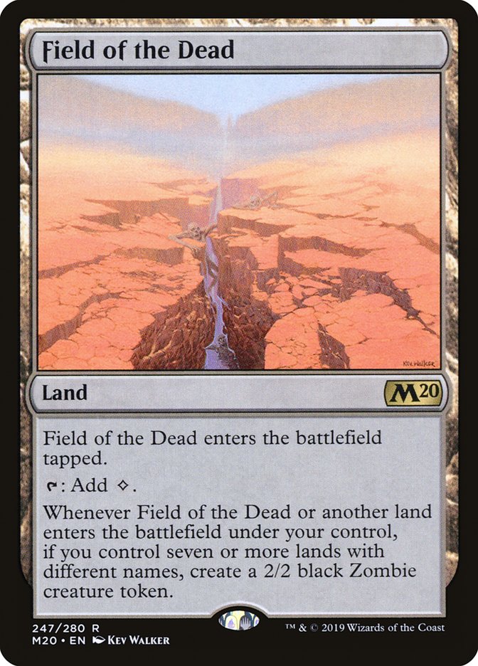 Field of the Dead [Core Set 2020] | Dumpster Cat Games