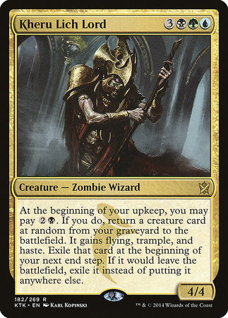 Kheru Lich Lord [Khans of Tarkir] | Dumpster Cat Games