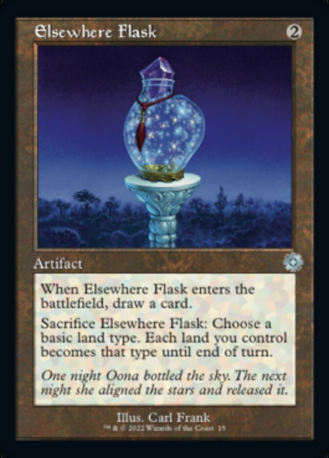 Elsewhere Flask (Retro) [The Brothers' War Retro Artifacts] | Dumpster Cat Games