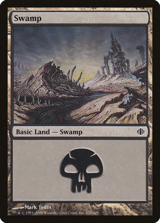 Swamp (239) [Shards of Alara] | Dumpster Cat Games