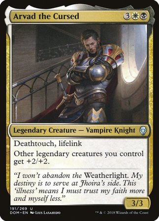Arvad the Cursed [Dominaria] | Dumpster Cat Games