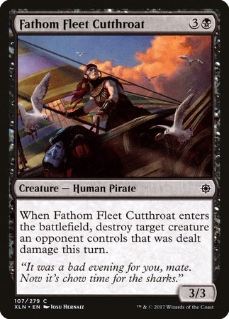 Fathom Fleet Cutthroat [Ixalan] | Dumpster Cat Games