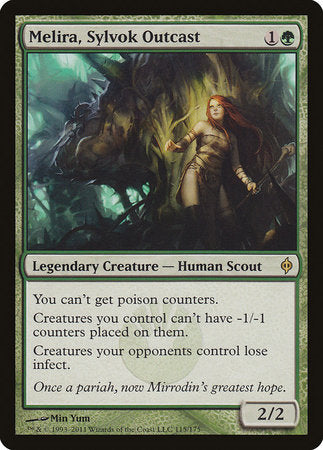 Melira, Sylvok Outcast [New Phyrexia] | Dumpster Cat Games