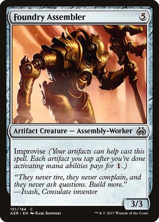 Foundry Assembler [Aether Revolt] | Dumpster Cat Games