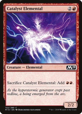 Catalyst Elemental [Core Set 2019] | Dumpster Cat Games