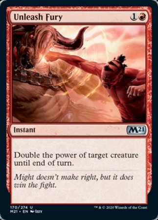 Unleash Fury [Core Set 2021] | Dumpster Cat Games