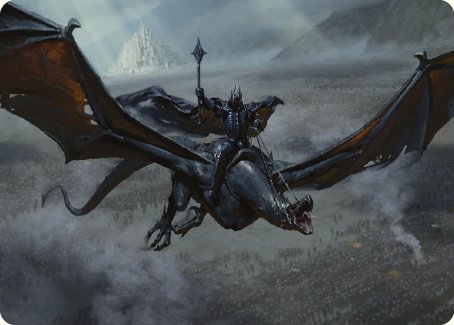 Lord of the Nazgul Art Card [The Lord of the Rings: Tales of Middle-earth Art Series] | Dumpster Cat Games