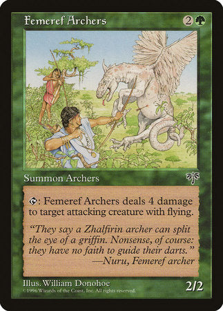 Femeref Archers [Mirage] | Dumpster Cat Games
