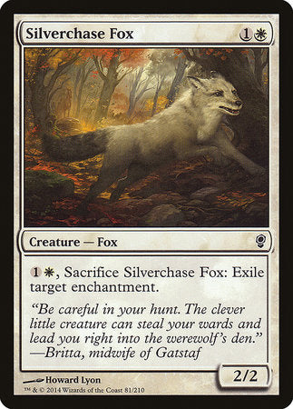 Silverchase Fox [Conspiracy] | Dumpster Cat Games