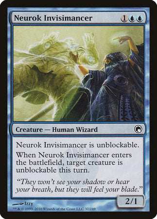 Neurok Invisimancer [Scars of Mirrodin] | Dumpster Cat Games