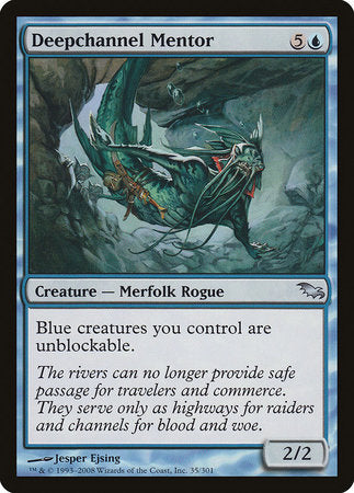 Deepchannel Mentor [Shadowmoor] | Dumpster Cat Games