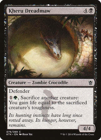 Kheru Dreadmaw [Khans of Tarkir] | Dumpster Cat Games