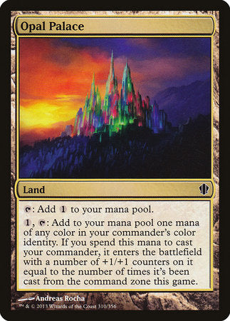 Opal Palace [Commander 2013] | Dumpster Cat Games