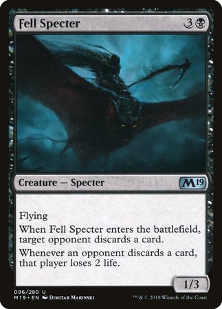 Fell Specter [Core Set 2019] | Dumpster Cat Games