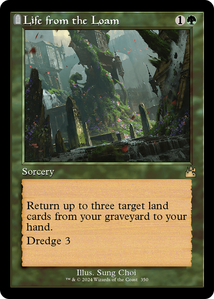 Life from the Loam (Retro Frame) [Ravnica Remastered] | Dumpster Cat Games