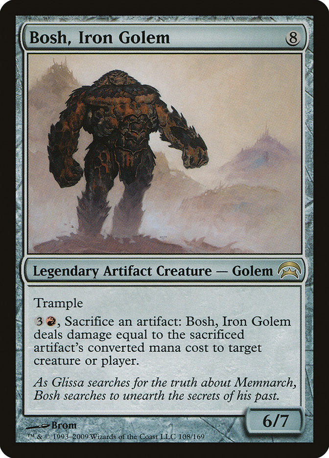 Bosh, Iron Golem [Planechase] | Dumpster Cat Games