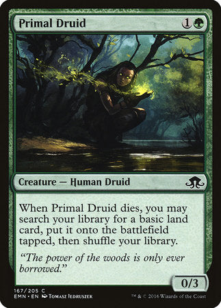 Primal Druid [Eldritch Moon] | Dumpster Cat Games