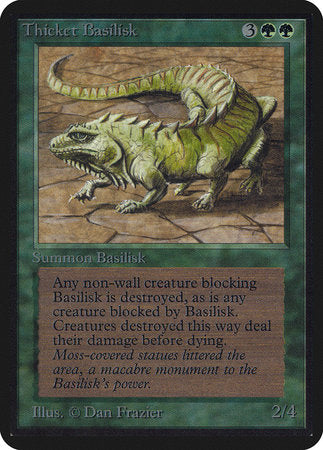 Thicket Basilisk [Limited Edition Alpha] | Dumpster Cat Games