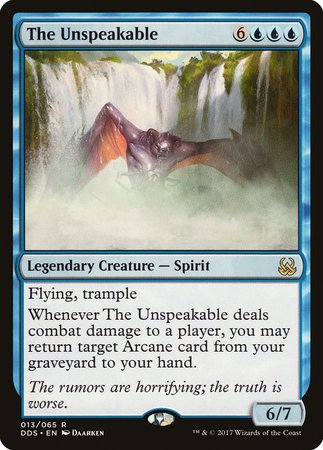 The Unspeakable [Duel Decks: Mind vs. Might] | Dumpster Cat Games