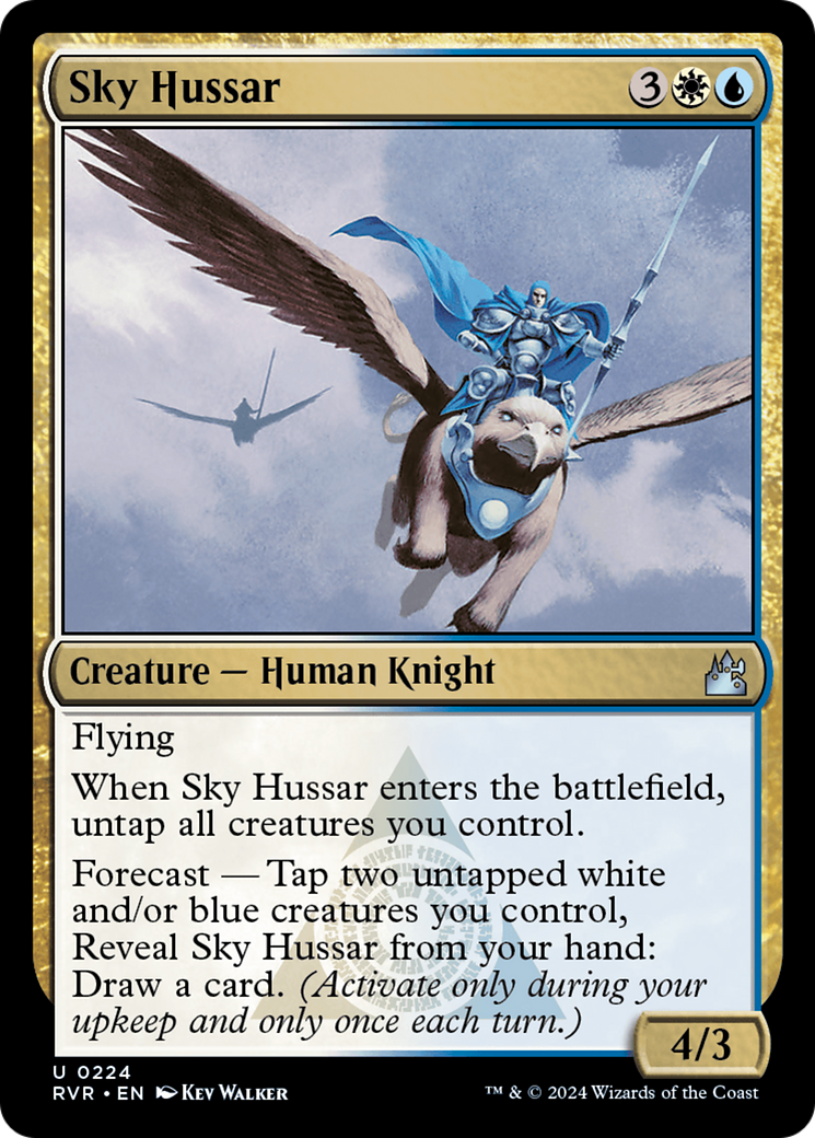 Sky Hussar [Ravnica Remastered] | Dumpster Cat Games