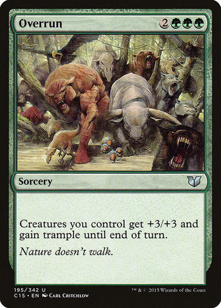 Overrun [Commander 2015] | Dumpster Cat Games
